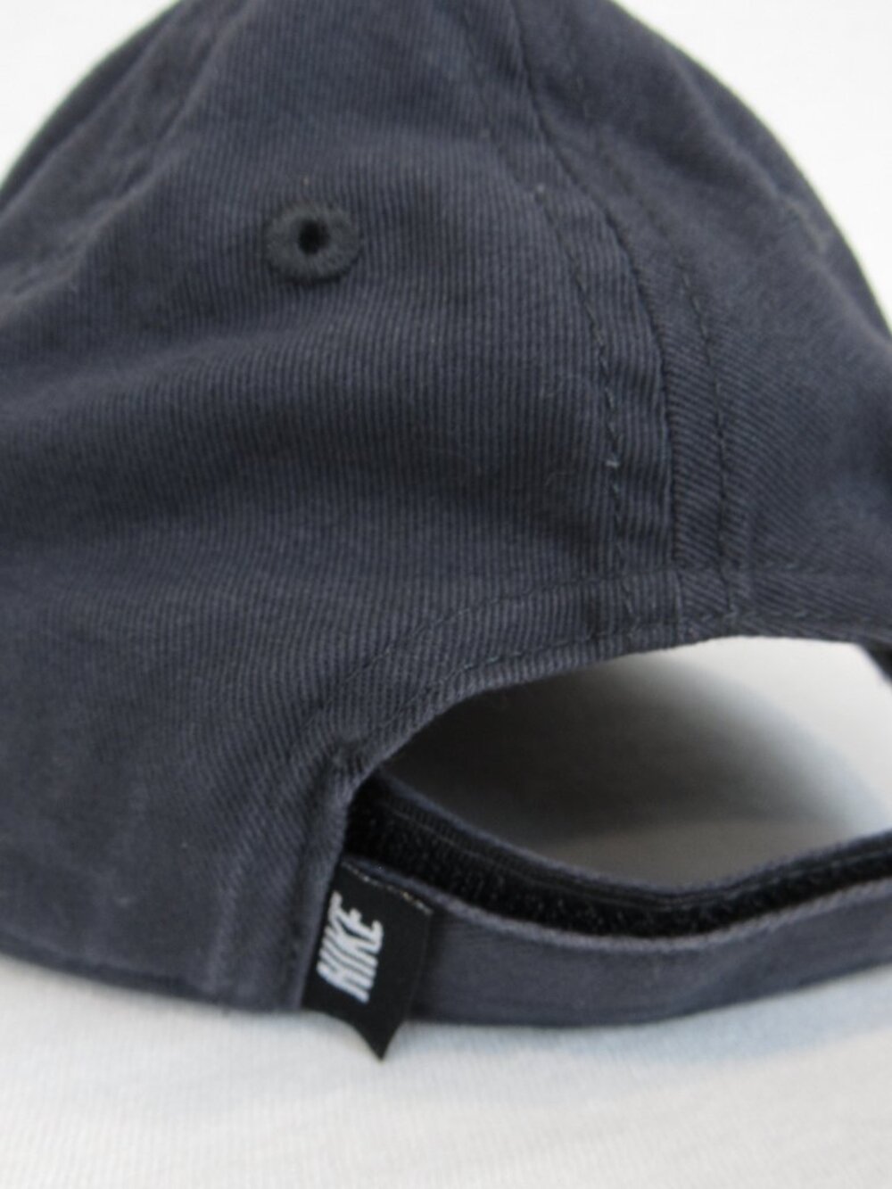 Nike Boys Toddler 2T-4T Cap Swoosh 100% Cotton Adjustable Baseball Gray Hat - Picture 4 of 10